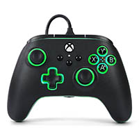 powera advantage wired controller for xbox series xs with lumectra black