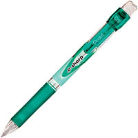 pentel az125 e-sharp mechanical pencil 0.5mm green