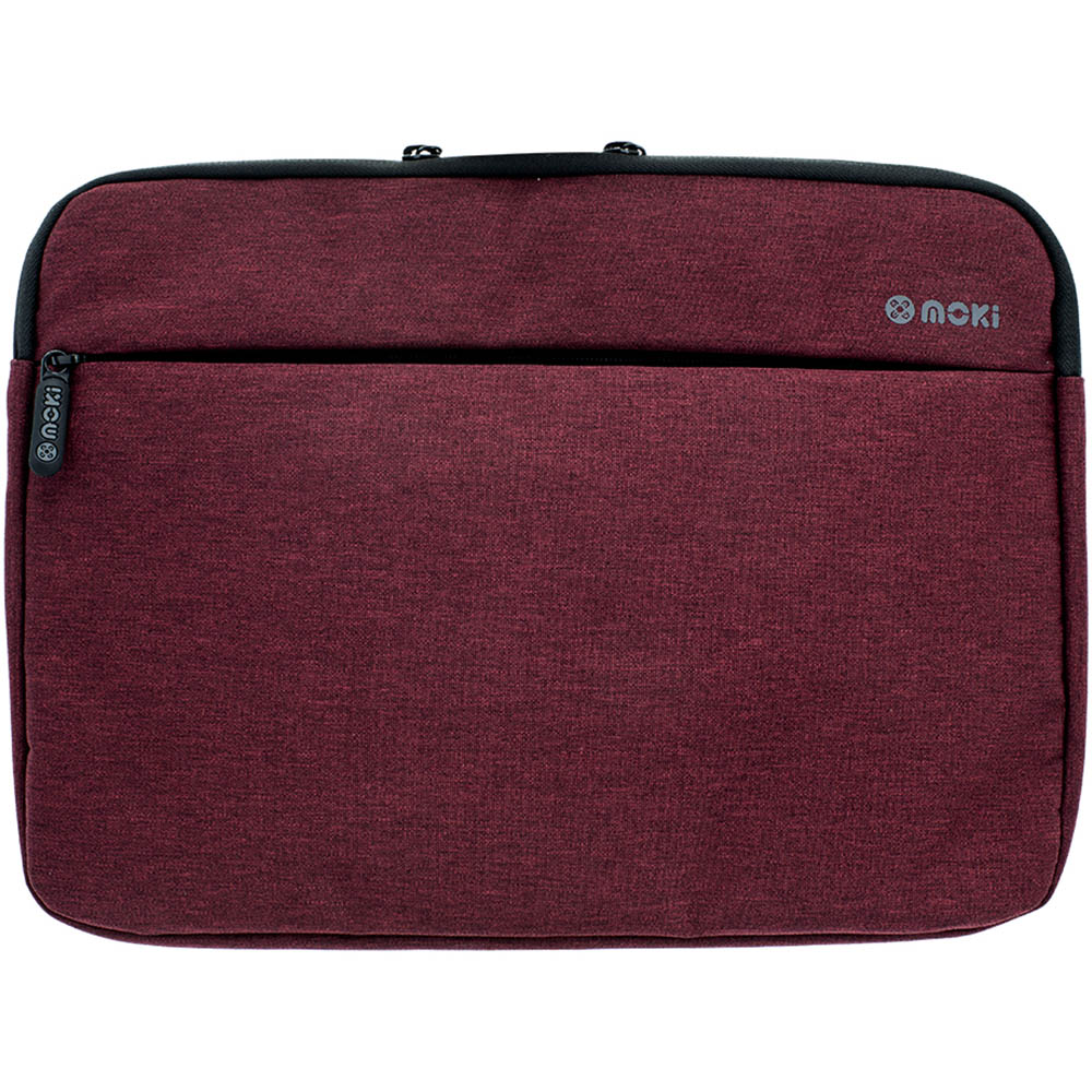 Image for MOKI TRANSPORTER 13.3 INCH NOTEBOOK SLEEVE BURGUNDY from Olympia Office Products
