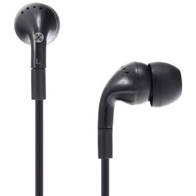 Image for MOKI STEREO EARPHONES NOISE ISOLATION BLACK from Prime Office Supplies