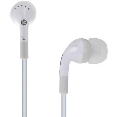 Image for MOKI STEREO EARPHONES NOISE ISOLATION WHITE from Office Express