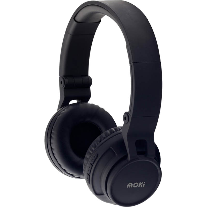 Image for MOKI EXO BLUETOOTH HEADPHONES BLACK from That Office Place PICTON