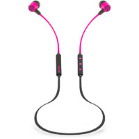 moki freestyle bluetooth earphones pink