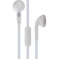 moki stereo earphones with in-line mic white