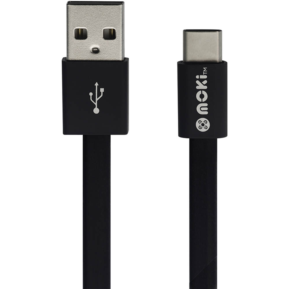 Image for MOKI SYNCHARGE CABLE USB-A TO USB-C 3M BLACK from ONET B2C Store