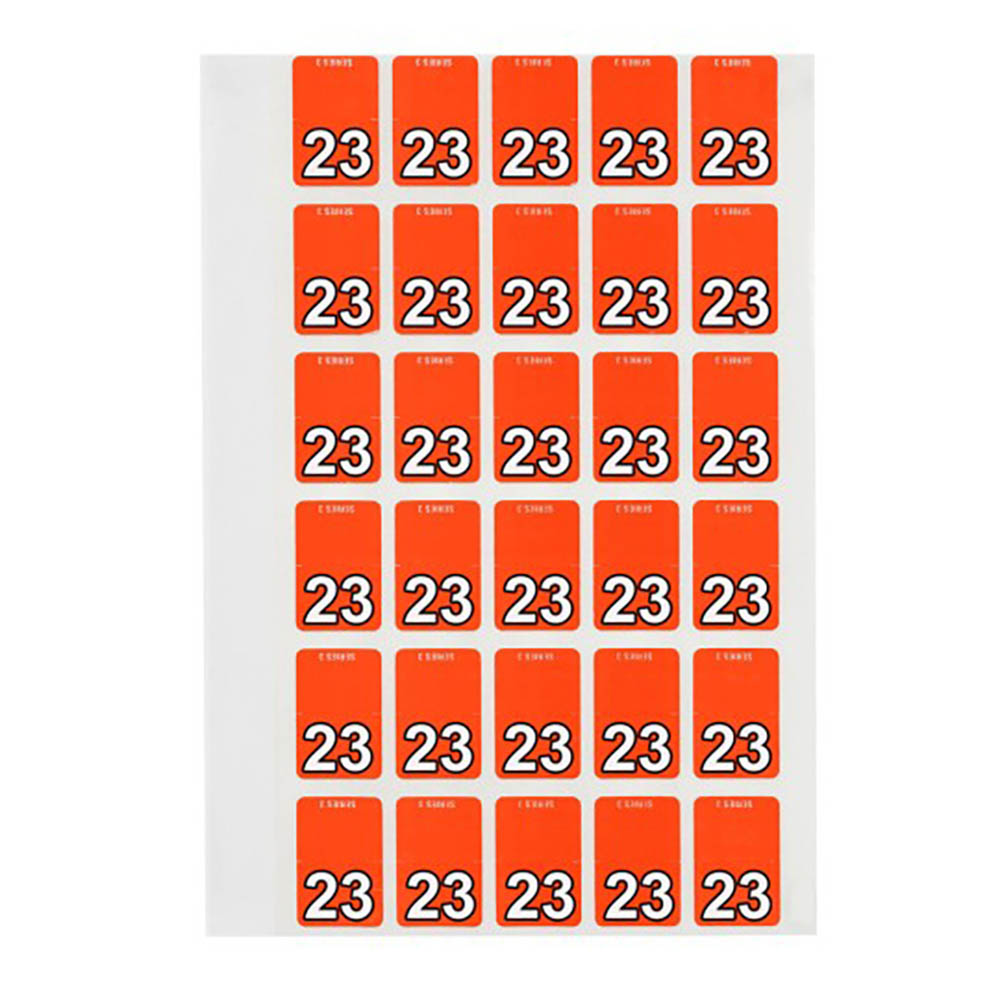 Image for AVERY 44243 LATERAL FILE LABEL SIDE TAB YEAR CODE 23 20 X 30MM PACK 150 from Australian Stationery Supplies