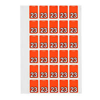 avery 44243 lateral file label side tab year code 23 20 x 30mm pack 150