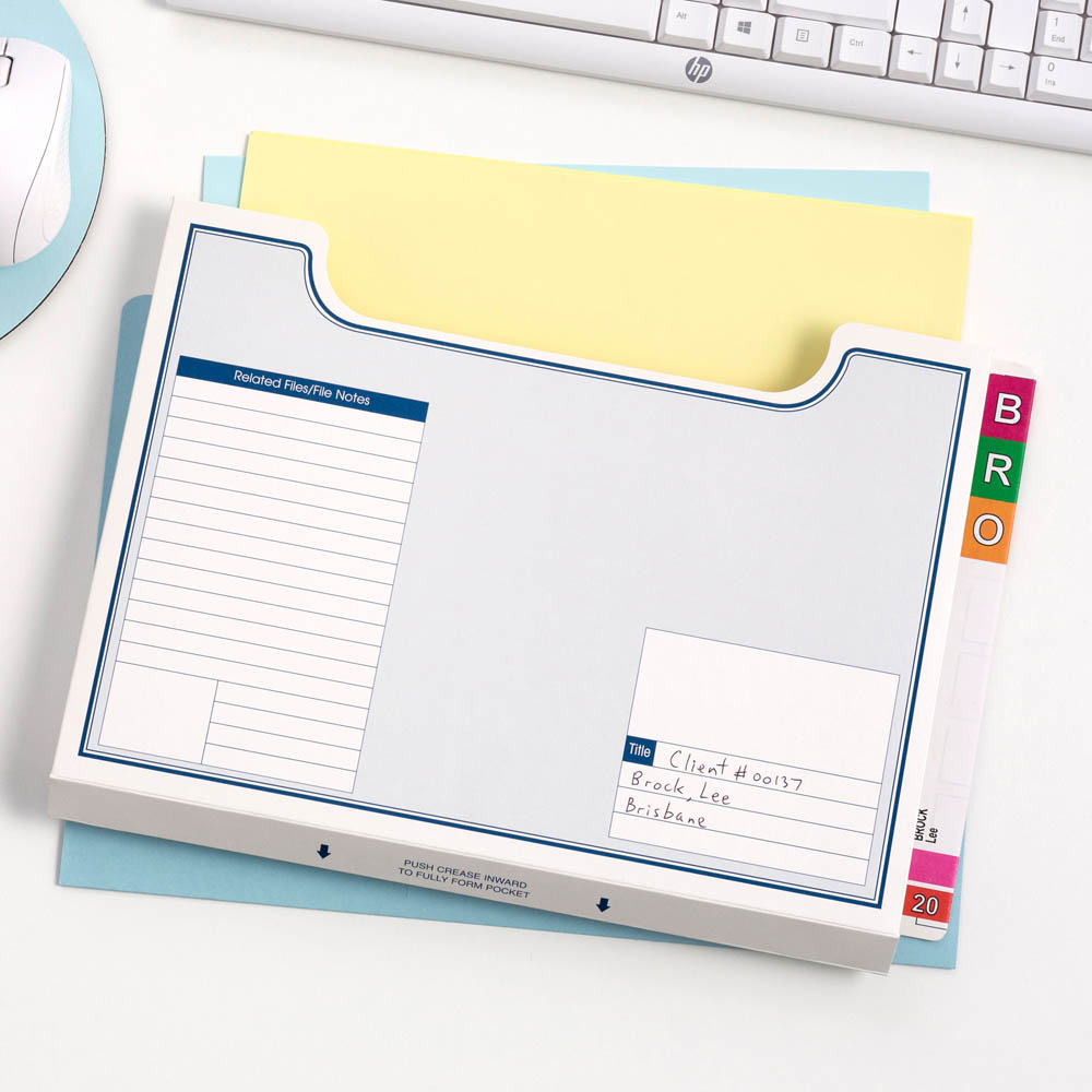 AVERY 46715 LATERAL NOTES POCKET WALLET 40MM EXPANSION PACK 20 |  | 7004936