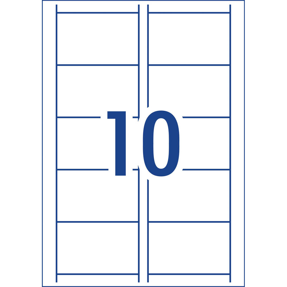 AVERY 70450 IJ39 LEATHERGRAIN BUSINESS CARD 200GSM 90 X 52MM WHITE PACK 200 |  | 7003231