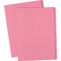 avery 81552 manilla folder foolscap pink box 100