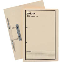 avery 86804 spring transfer file foolscap buff