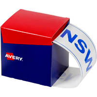 avery 932610 state identification labels nsw 100 x 150.4mm white pack 500