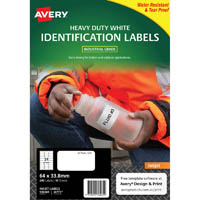 avery 936069 j4773 heavy duty inkjet labels 24up white pack 10