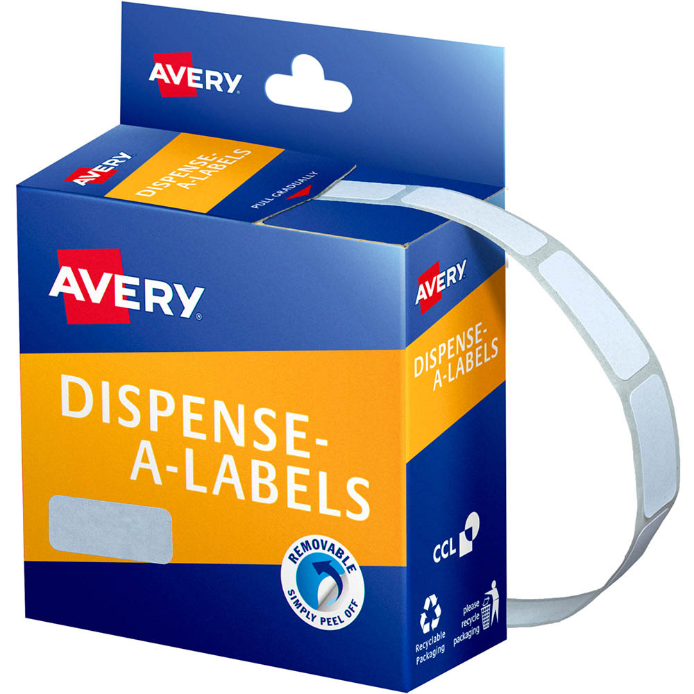 Image for AVERY 937206 GENERAL USE LABELS 10 X 24MM WHITE BOX 1200 from Challenge Office Supplies