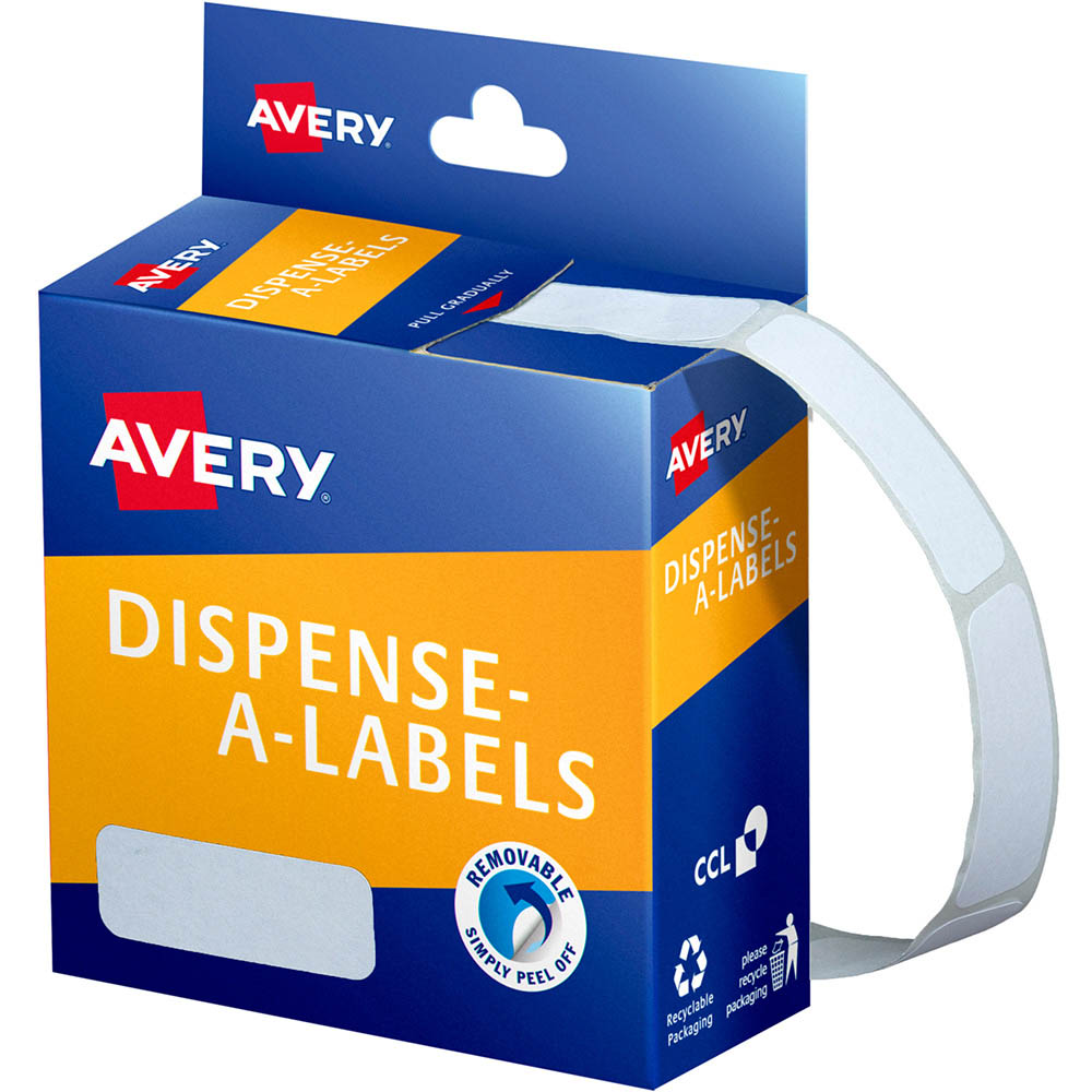 Image for AVERY 937210 GENERAL USE LABELS 13 X 36MM WHITE BOX 700 from Mitronics Corporation