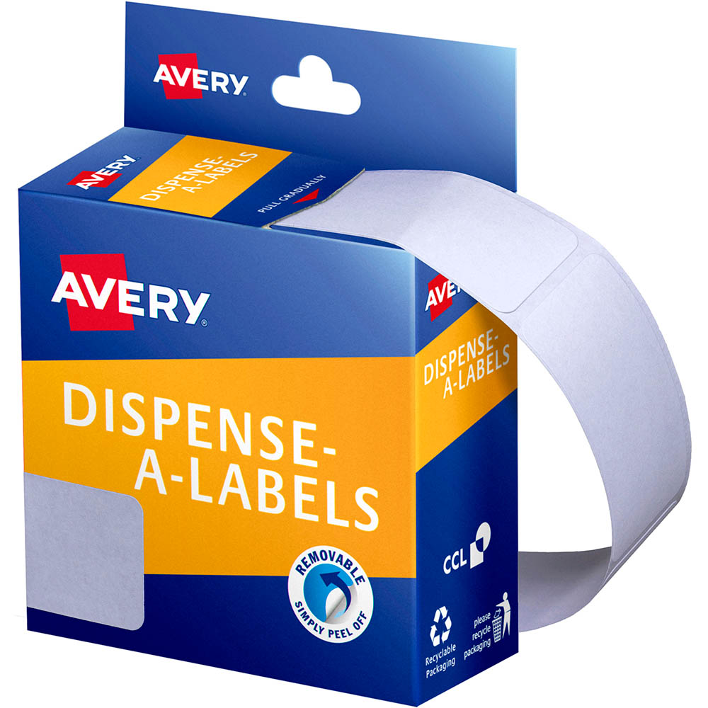 Image for AVERY 937221 GENERAL USE LABELS 24 X 49MM WHITE BOX 325 from ONET B2C Store