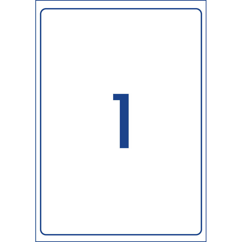 AVERY 959009 L7167 TRUEBLOCK SHIPPING LABEL LASER 1UP WHITE PACK 100 |  | 7011880i