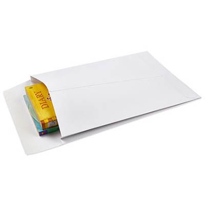 Image for CUMBERLAND ENVELOPES POCKET EXPANDABLE PLAINFACE STRIP SEAL C4 150GSM 340 X 229MM WHITE PACK 100 from Second Office