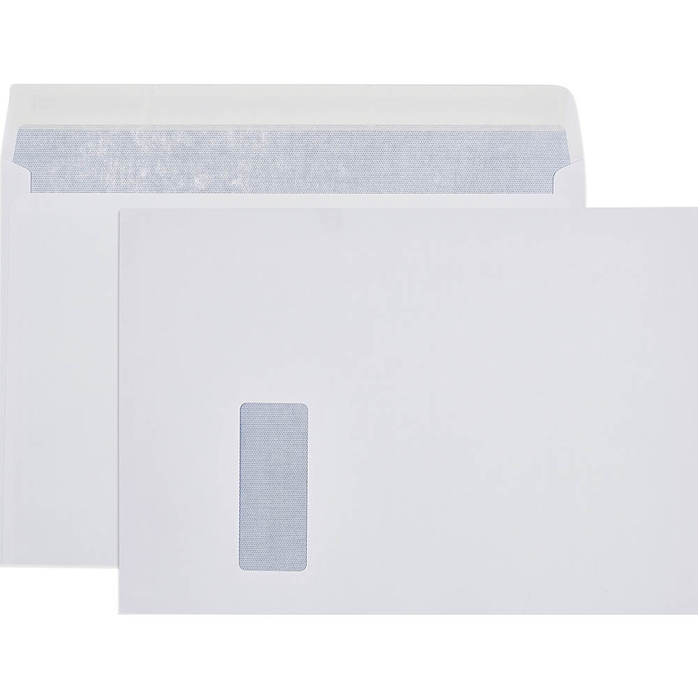 Image for CUMBERLAND C4 ENVELOPES SECRETIVE BOOKLET MAILER WINDOWFACE STRIP SEAL 100GSM 324 X 229MM WHITE BOX 250 from ALLBIZ Office Supplies