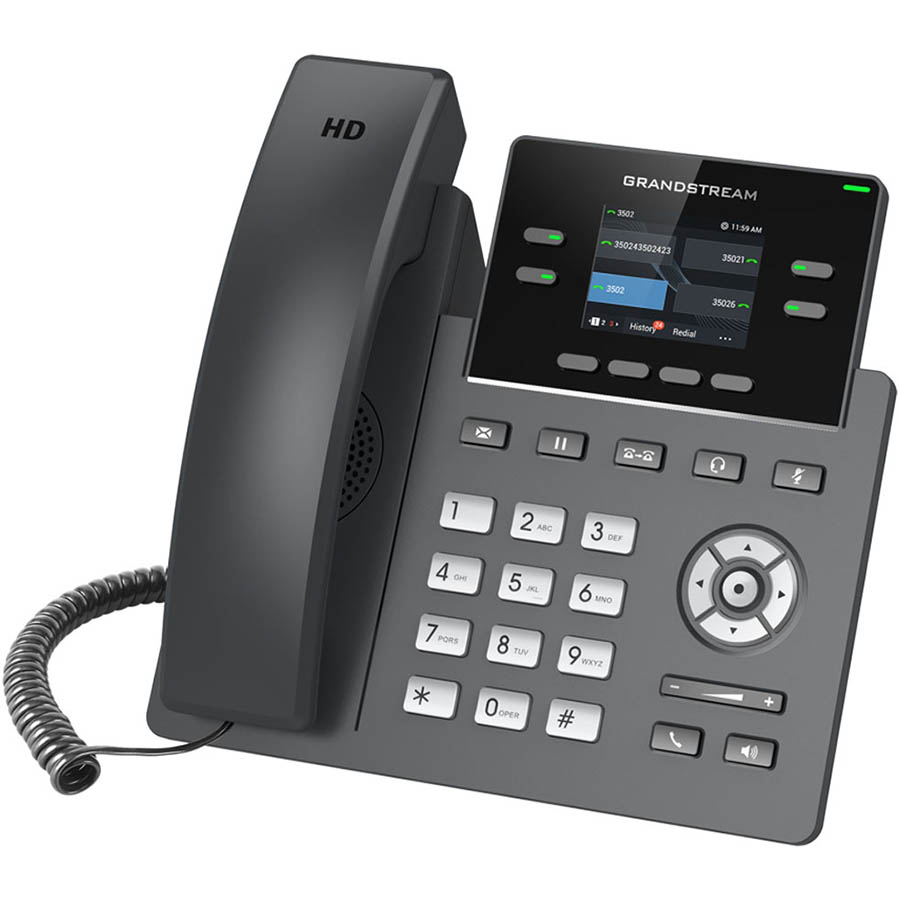 Image for GRANDSTREAM GRP2612P CARRIER-GRADE IP DESKPHONE from That Office Place PICTON