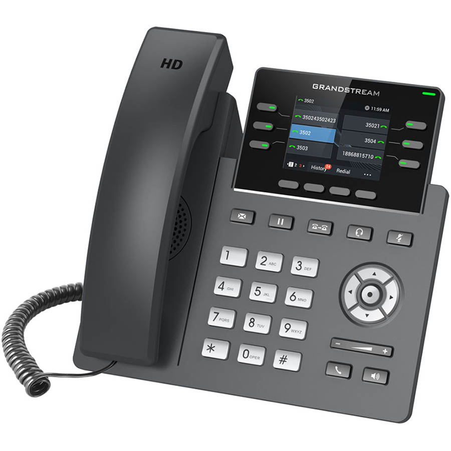 Image for GRANDSTREAM GRP2613 CARRIER-GRADE IP DESKPHONE from Clipboard Stationers & Art Supplies