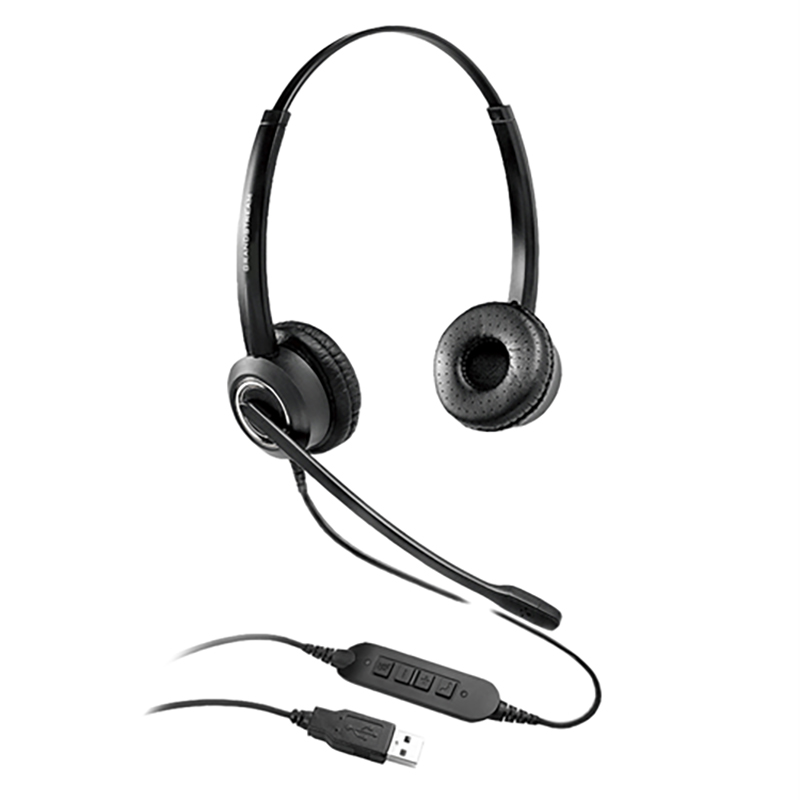 Image for GRANDSTREAM GUV3000 HEADSET MID RANGE USB BLACK from Challenge Office Supplies