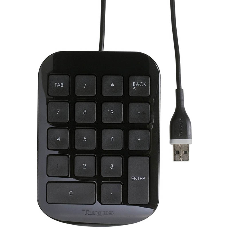 Image for TARGUS NUMERIC KEYPAD BLACK from That Office Place PICTON