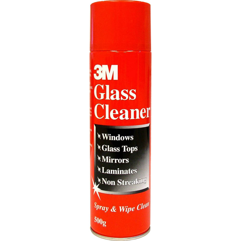 Image for 3M GLASS AND LAMINATE CLEANER AEROSOL 500G from Memo Office and Art
