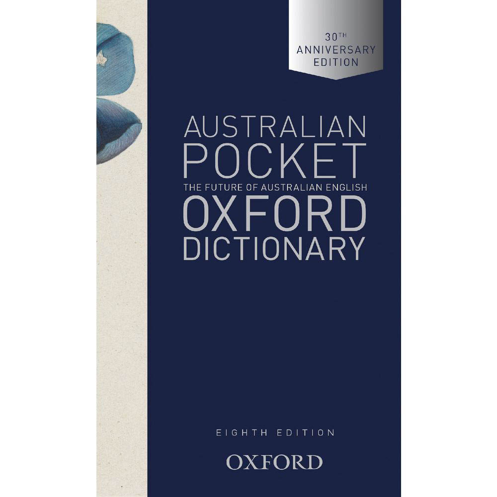 Image for AUSTRALIAN POCKET OXFORD DICTIONARY 8TH EDITION from SNOWS OFFICE SUPPLIES - Brisbane Family Company