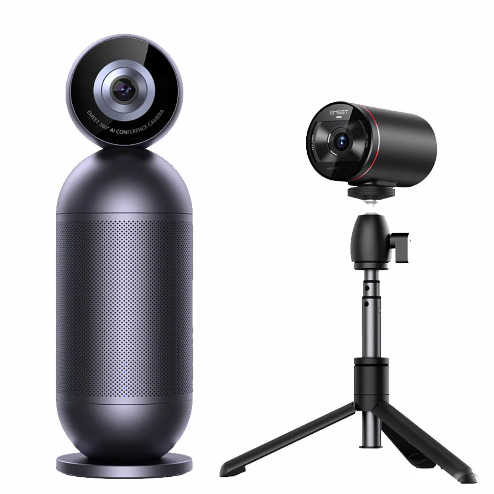 Image for EMEET MEETING CAPSULE PRO ROOM KIT WITH WIRELESS CO-CAMERA BLACK from ONET B2C Store