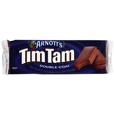 Image for ARNOTTS TIM TAM DOUBLE CHOCOLATE 200G from Prime Office Supplies