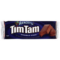 arnotts tim tam double chocolate 200g