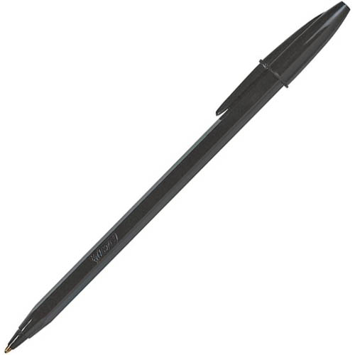 Image for BIC ECONOMY BALLPOINT PENS MEDIUM BLACK BOX 50 from Australian Stationery Supplies