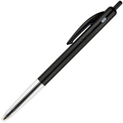 BIC CLIC RETRACTABLE BALLPOINT PEN 1.0MM BLACK BOX 10 |  | 7011275