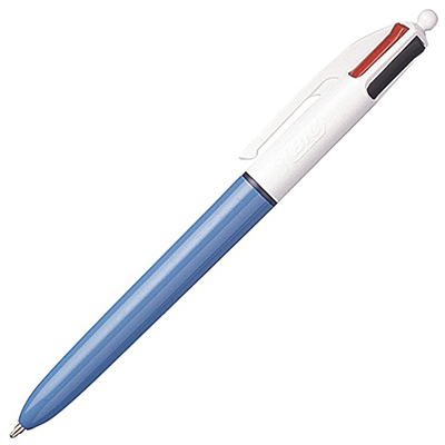 BIC 4-COLOUR RETRACTABLE BALLPOINT PEN 1.0MM |  | 7000812