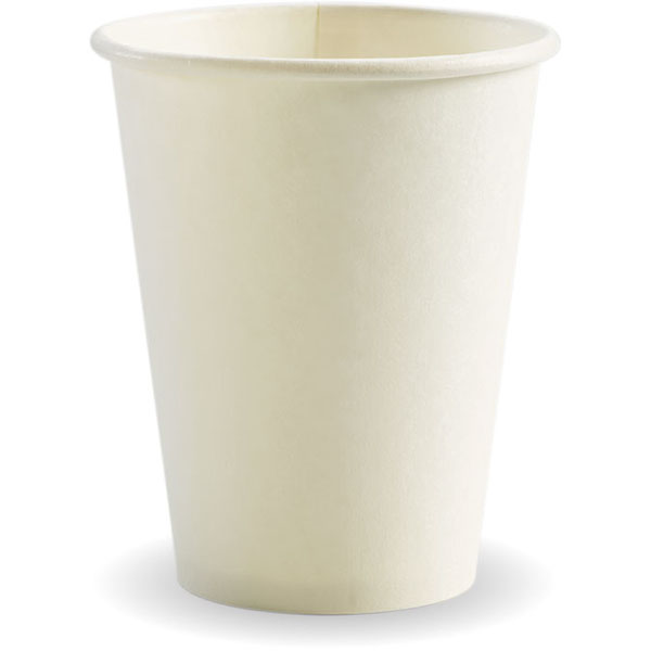 Image for BIOPAK BIOCUP CUP 350ML WHITE PACK 50 from BusinessWorld Computer & Stationery Warehouse