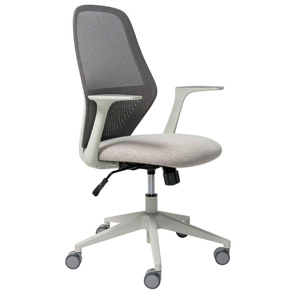 Image for MONDO SOHO ARM CHAIR LIGHT GREY from Office Heaven