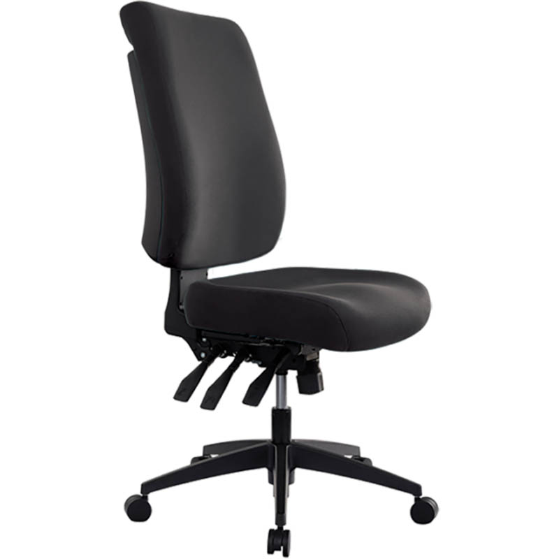 Image for BURO TIDAL CHAIR HIGH BACK BLACK from Office Heaven