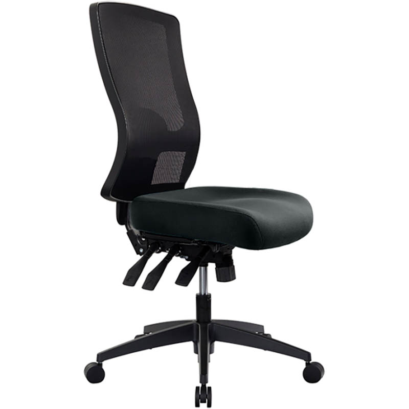 Image for BURO TIDAL CHAIR HIGH MESH BACK BLACK from That Office Place PICTON