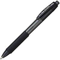 pentel bk450 click-n-go retractable ballpoint pen 1.0mm black