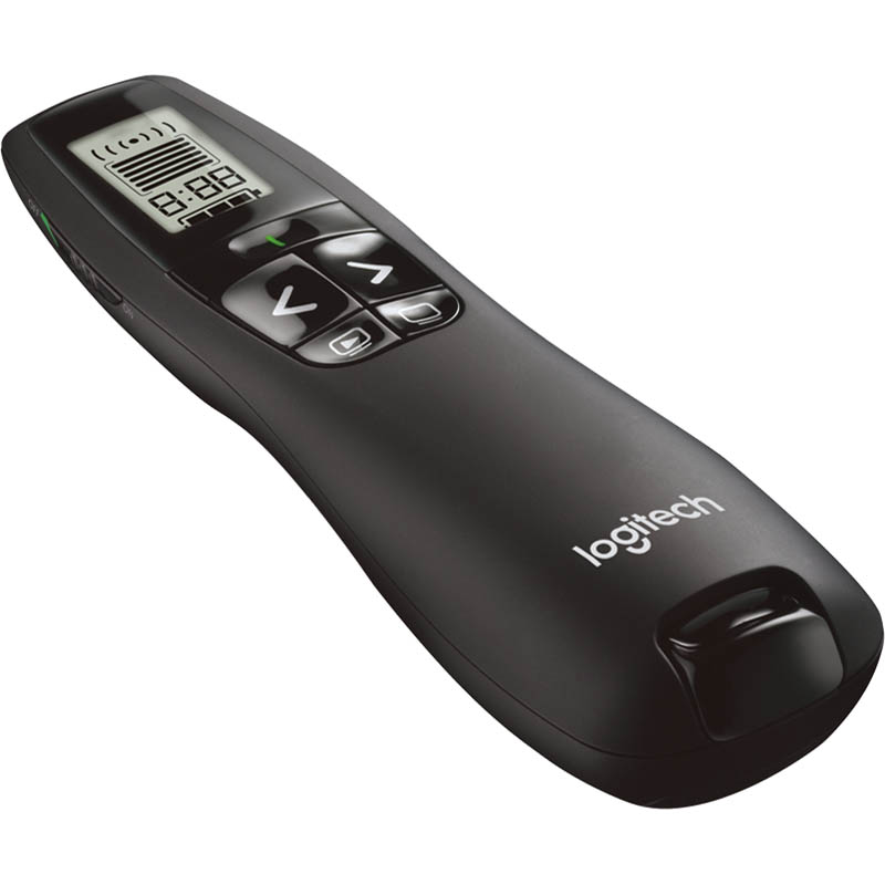 Image for LOGITECH R800 LASER PRESENTATION REMOTE BLACK from Peninsula Office Supplies