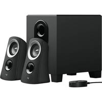 logitech z313 speaker system with subwoofer