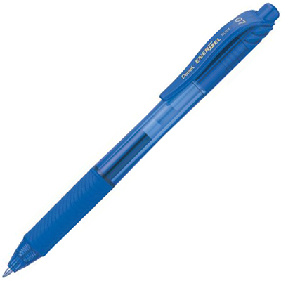 Image for PENTEL BL107 ENERGEL-X RETRACTABLE GEL INK PEN 0.7MM BLUE from Mercury Business Supplies