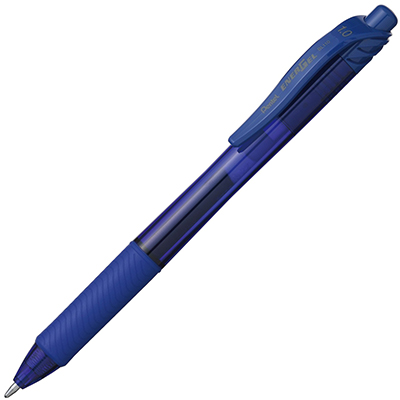 Image for PENTEL BL110 ENERGEL-X RETRACTABLE GEL INK PEN 1.0MM BLUE from Clipboard Stationers & Art Supplies