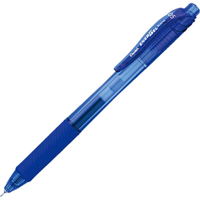 Image for PENTEL BLN105 ENERGEL-X RETRACTABLE GEL INK PEN FINE 0.5MM BLUE from Mitronics Corporation