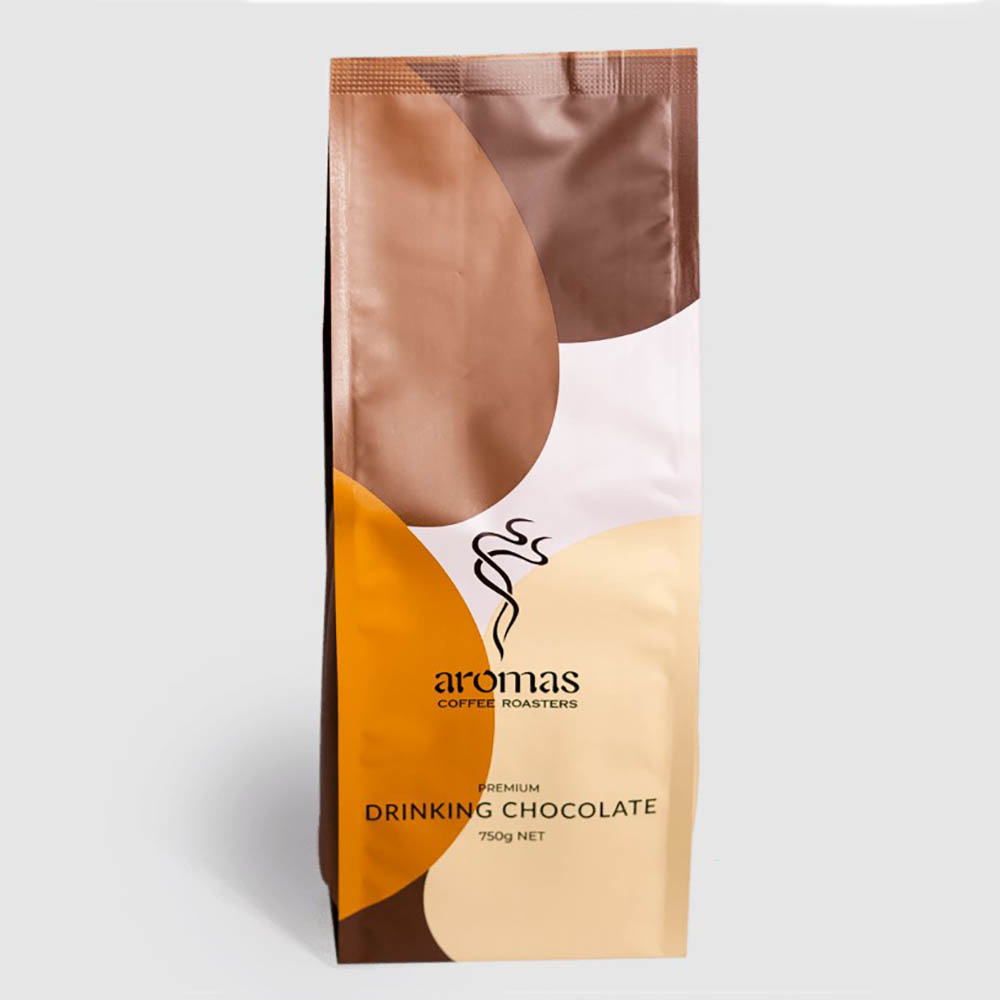 Image for AROMAS COFFEE ROASTERS DRINKING CHOCOLATE PREMIUM 750G from Mitronics Corporation