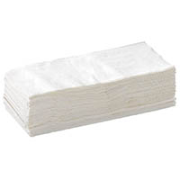 biopak bionapkins napkin 1-ply 1/8 fold white pack 500