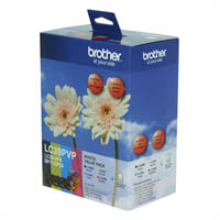 brother lc39pvp ink cartridge photo colour value pack