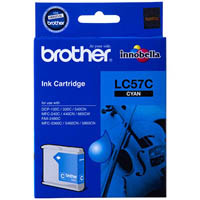 brother lc57c ink cartridge cyan