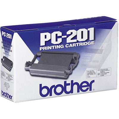 Image for BROTHER PC201 FAX CARTRIDGE AND ROLL from York Stationers